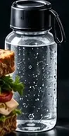 A water bottle